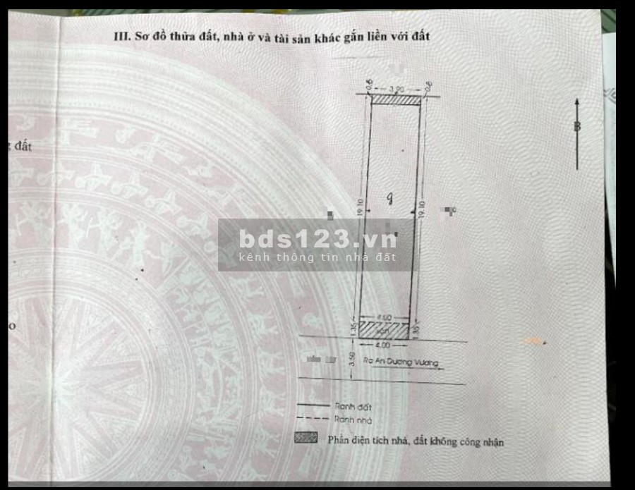Nhà bán ngay trung tâm đg An Dương Vương Q6. 4x20M