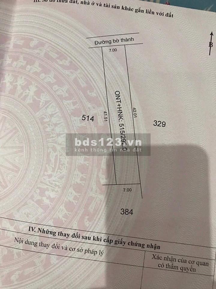 Bán Đất Chính Chủ Gần Cổng KCN Phước Đông 294m2