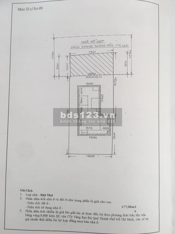 CHÍNH CHỦ BÁN MT CÁCH MẠNG THÁNG 8 QUẬN 10, 800M2 (20MX40M), KINH DOANH CỰC ĐỈNH 0898927979