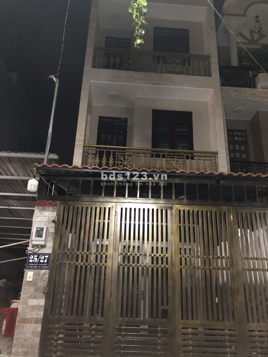 NHÀ MỚI XÂY NGUYÊN CĂN 3 TẤM ( 75m2)