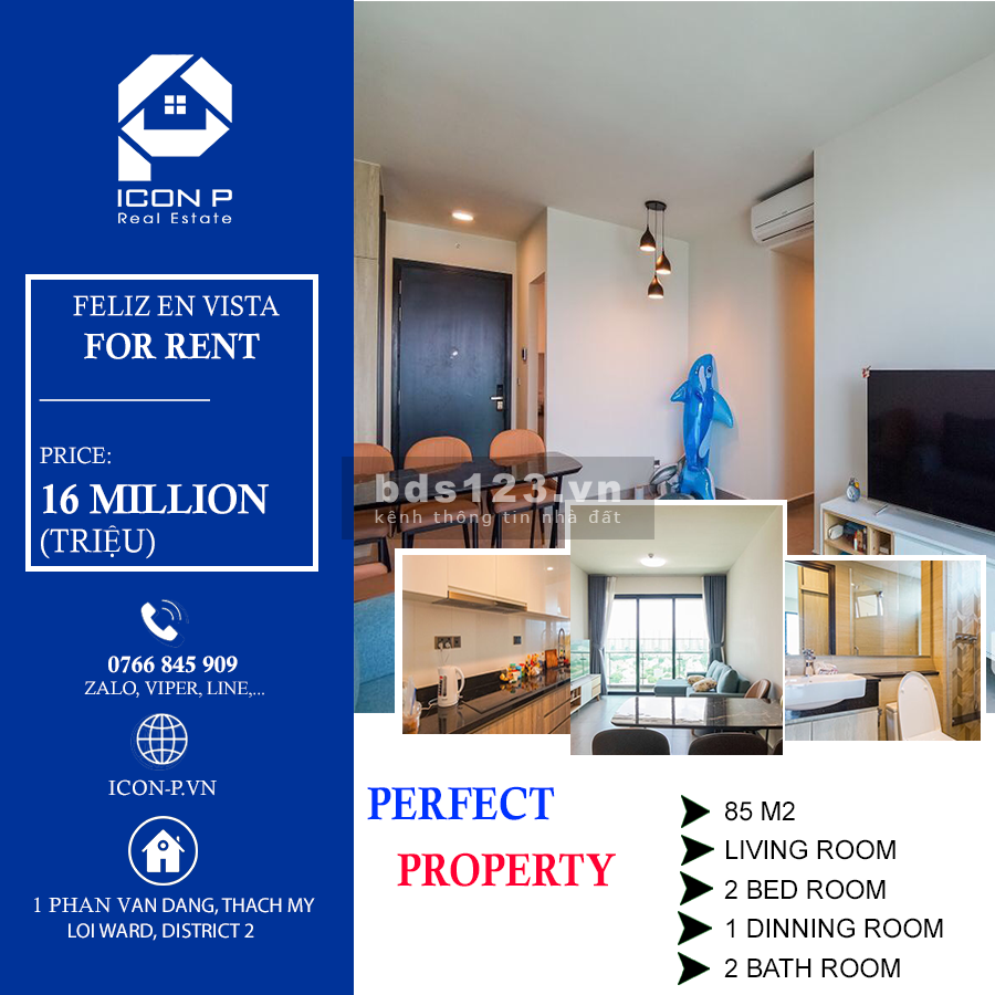 Lựa chọn an cư với top 5 căn cho thuê đẹp nhất Feliz - 1PN - 2PN - 3PN - 4PN