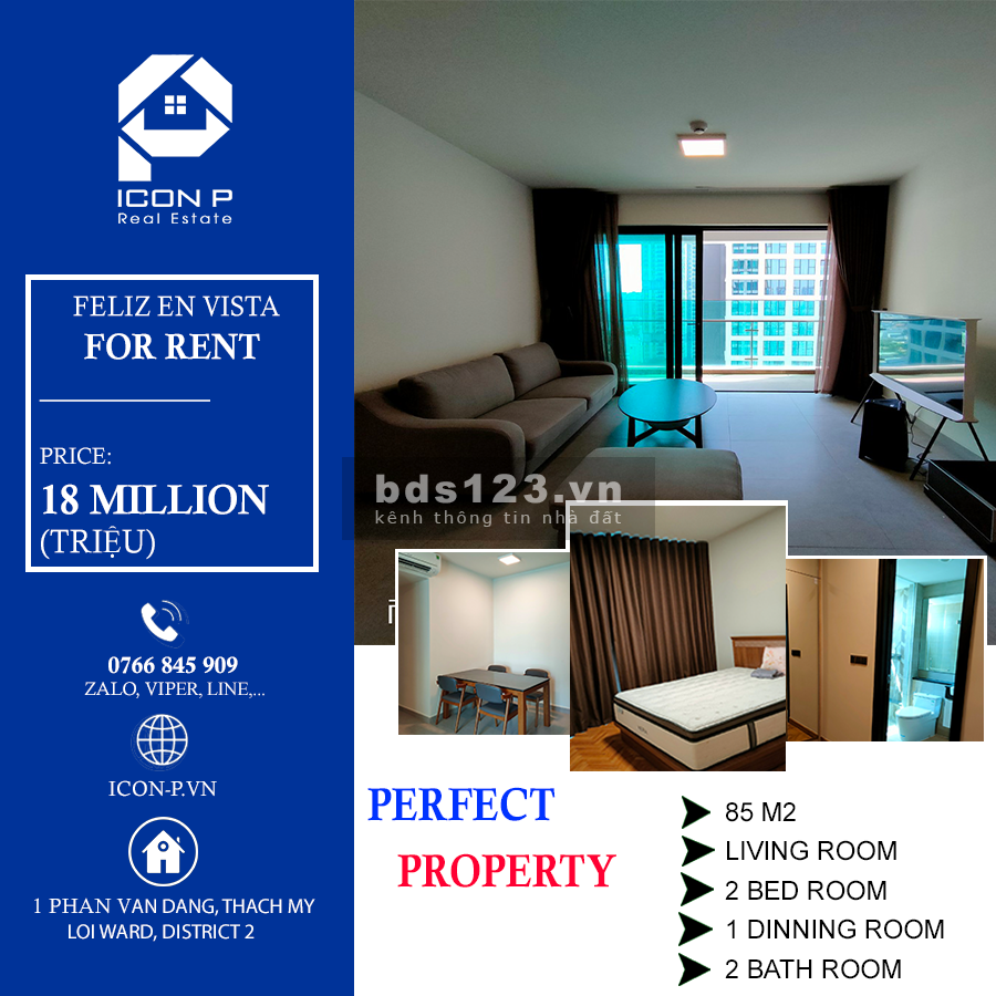 Lựa chọn an cư với top 5 căn cho thuê đẹp nhất Feliz - 1PN - 2PN - 3PN - 4PN