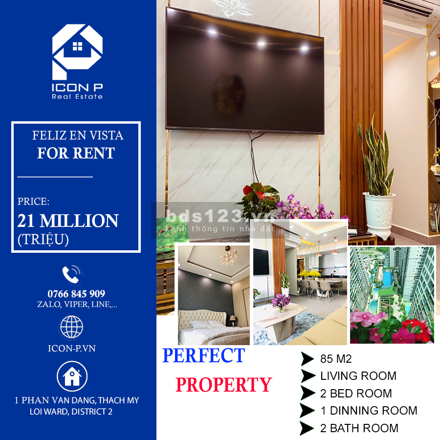 Lựa chọn an cư với top 5 căn cho thuê đẹp nhất Feliz - 1PN - 2PN - 3PN - 4PN