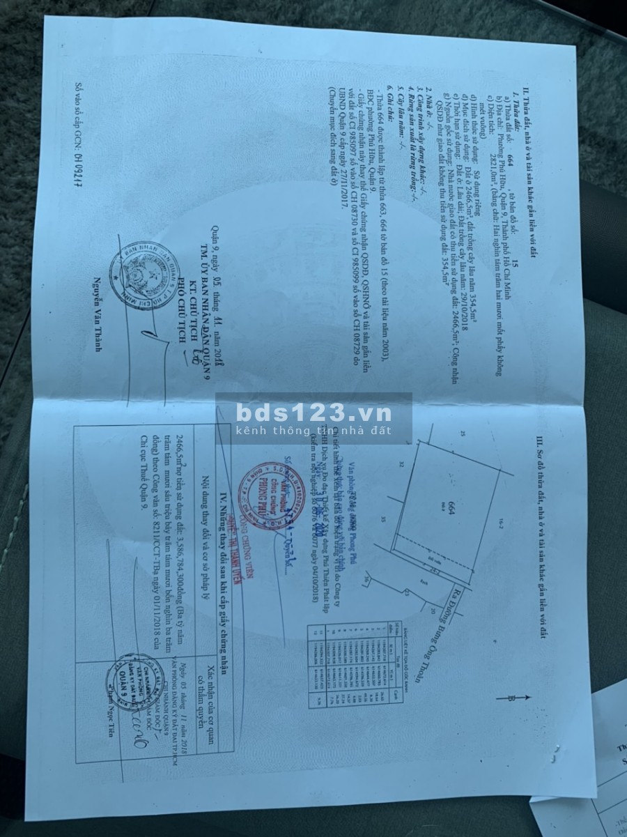 Đất nền Q9 đường Bưng Ông Thoàn .F.Phú Hữu.Q9.Tp.Thủ Đưc