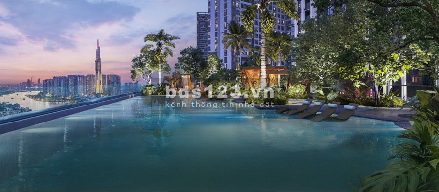 Bán căn hộ cao cáp Lumiere Riverside, giá tốt tiện đầu tư, nội thất bày trí hợp lý, lhcc