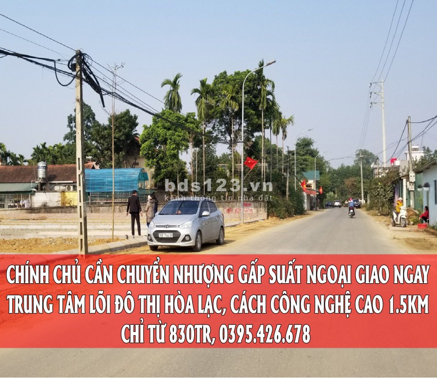 CHÍNH CHỦ CẦN BÁN GẤP LÔ NGOẠI GIAO MẶT ĐƯỜNG 12M 0395426678