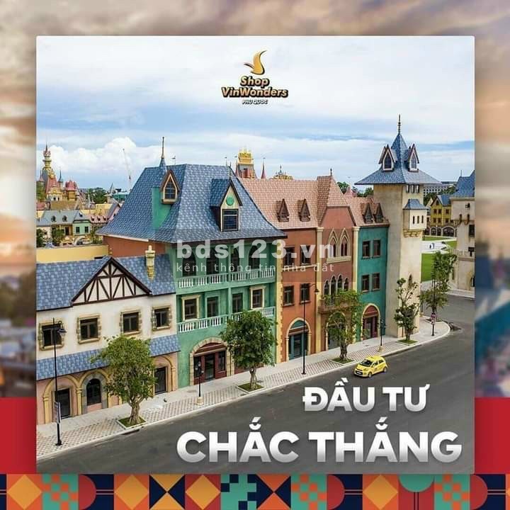 Mở bán Shophouse VinWonder chỉ 6.9 tỷ Thiết kế 3 tầng lầu kinh doanh mua bán sầm uấT 0363583647