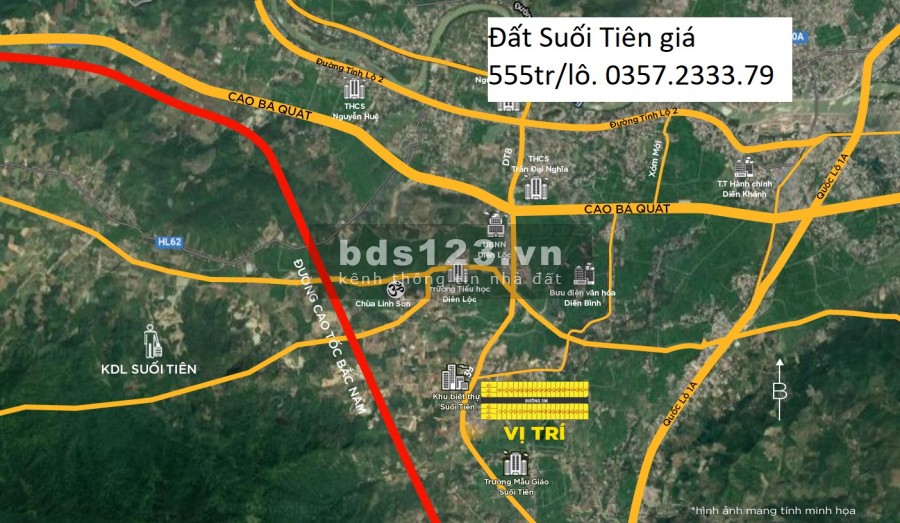 ĐẤT NÊN DIÊN KHÁNH GIÁ TỐT NHẤT KHU VỰC