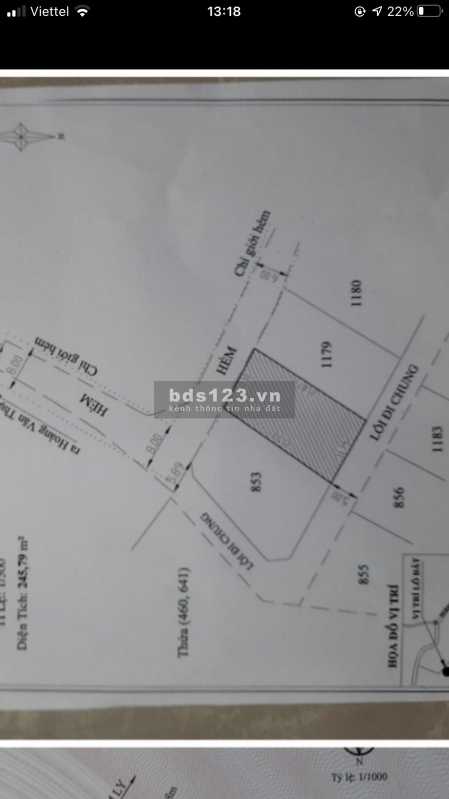 Bán đất 2 mặt tiền hẻm lớn Vạn Thành, P5 thích hợp phân lô phân quyền xây dựng