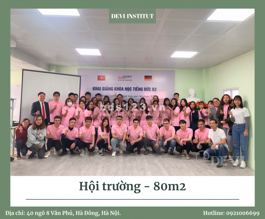 CHO THUÊ PHÒNG HỌC, PHÒNG HỌP, HỘI TRƯỜNG - VĂN PHÚ HÀ ĐÔNG
