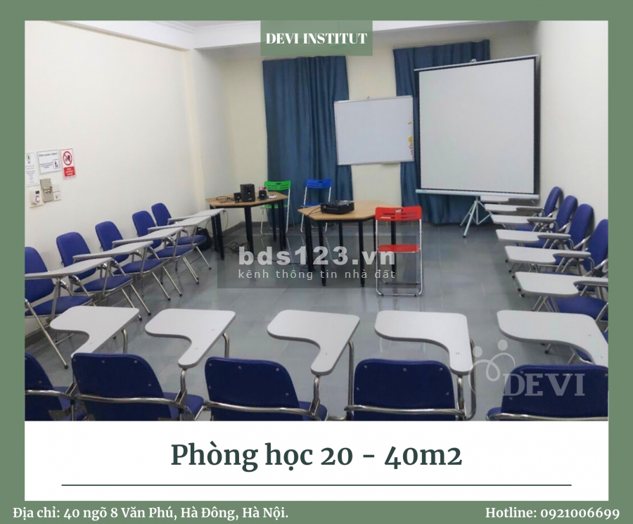 CHO THUÊ PHÒNG HỌC, PHÒNG HỌP, HỘI TRƯỜNG - VĂN PHÚ HÀ ĐÔNG