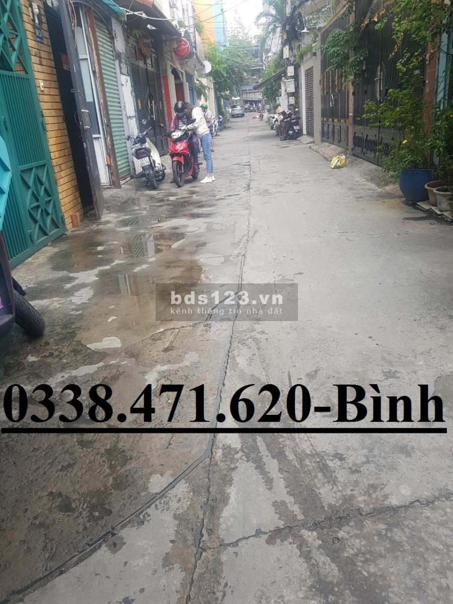 Bán nhà hẻm 51 Cao Thắng, P3, Q3 DT: 3.77m x 9m Nở hậu 4m Trệt 2 lầu