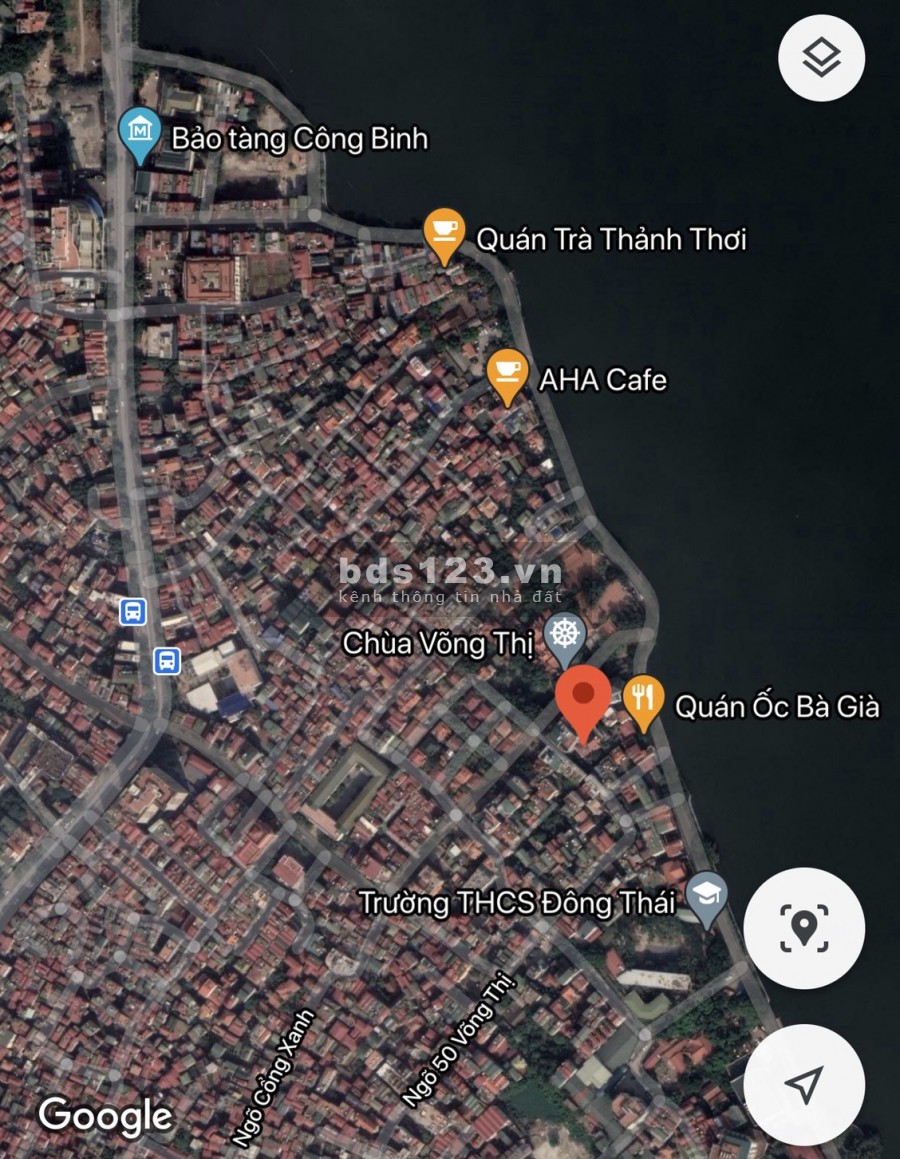 Bán biệt thự hồ Tây căn góc 2 mặt thoáng, vị trí đẹp, ô tô vào nhà