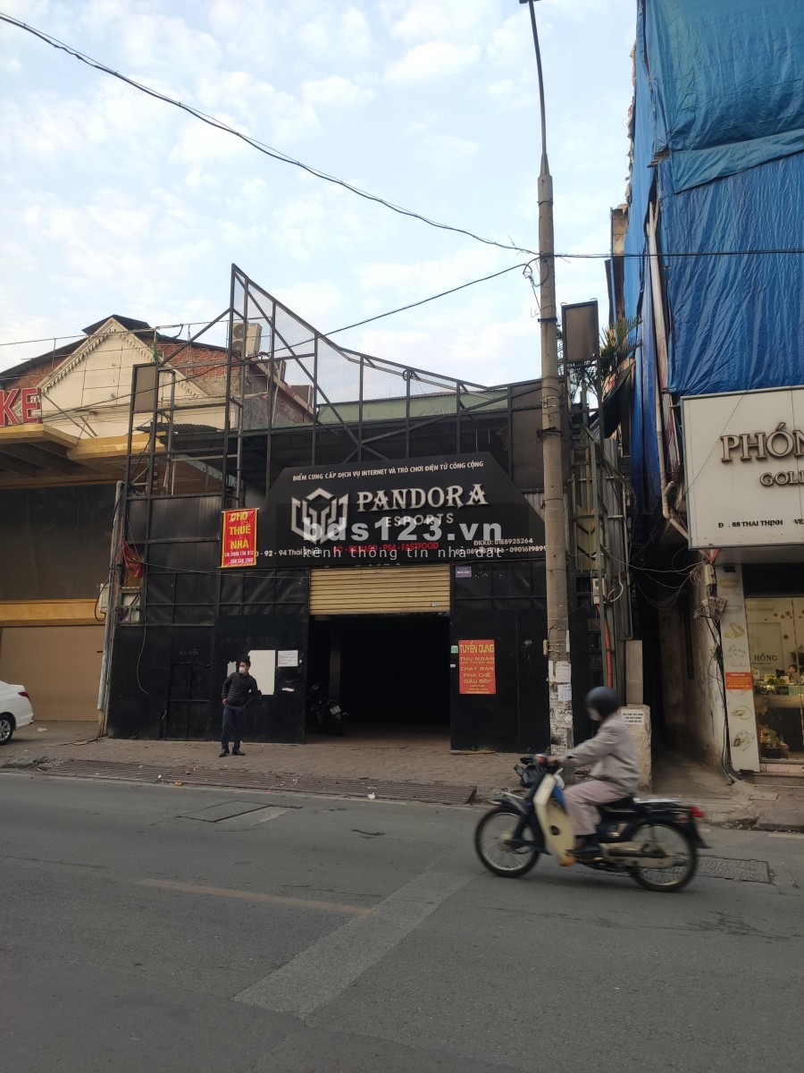 Cho thuê mặt bằng kinh doanh phố Tây Sơn, vị trí đắc địa 5 năm có 1 lần.