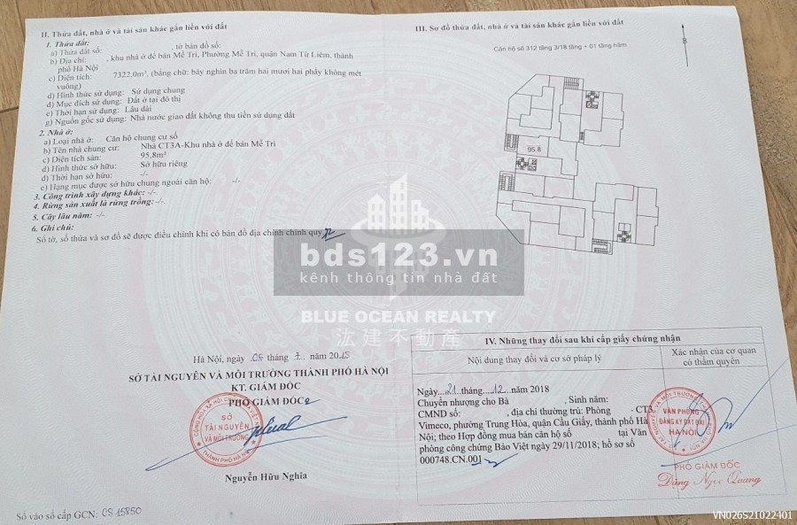 Bán chcc 3 ngủ giá chỉ 1,9 tỷ mễ trì thượng