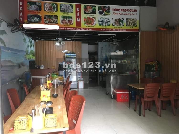 Cắt lỗ Kiot Linh Đàm giá 2,45 tỉ. Liên hệ 0961 412665