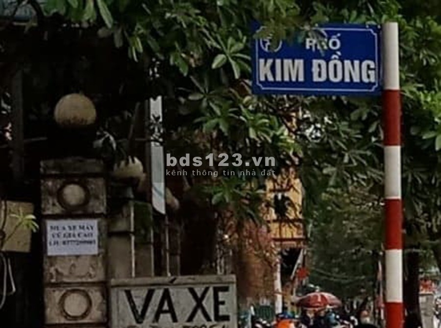 Nhà view mặt hồ Kim Đồng (quận Hoàng Mai), 17 tỷ