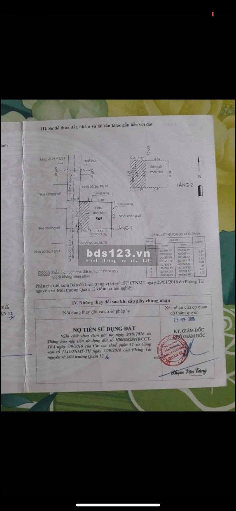 Bán nhà SHR đằng sau bến xe ngã tư ga Q12