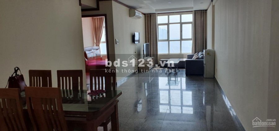 Cho thuê căn hộ 114m2, 3 PN, đầy đủ đồ dùng, cc Hoàng Anh Thanh Bình, giá 12 triệu/tháng, LHCC