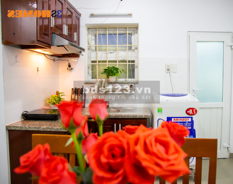 Cho thuê căn hộ 1 phòng ngủ riêng ở trung tâm quận 3