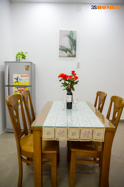 Cho thuê căn hộ 1 phòng ngủ riêng ở trung tâm quận 3