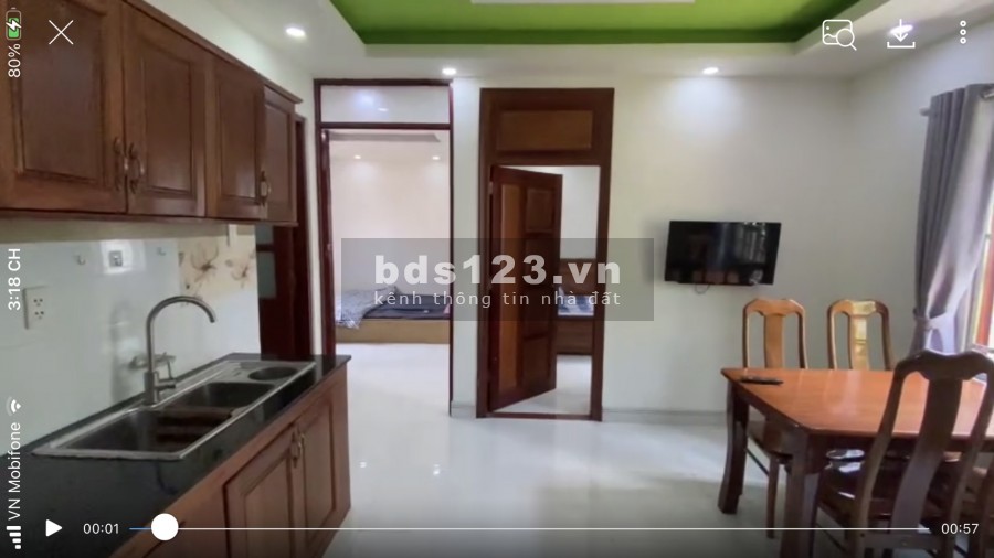 Cho thuê Căn Hộ Bình Thạnh 2PN 50m2 9tr/th Xvnt gần Quận 1.