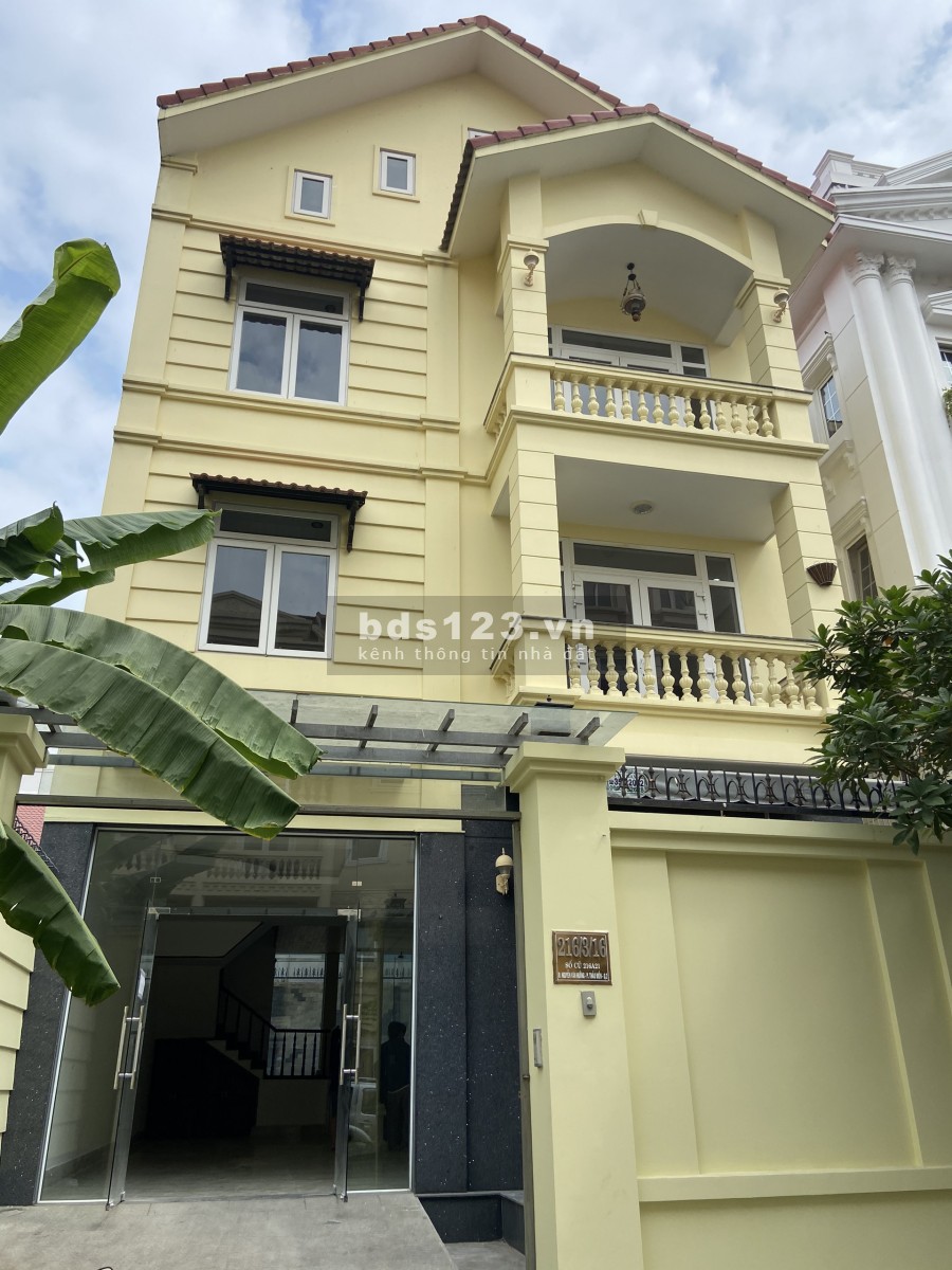 Biệt Thự mặt Nguyễn Huy Tưởng Lô Góc 7,2x17 trệt, 3L, 7PN – 40tr