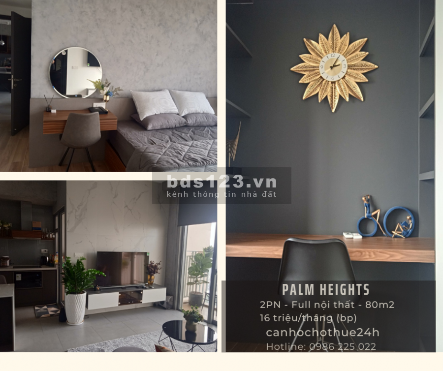 Các căn hộ cho thuê nổi bật tại chung cư PALM HEIGHTS Q2 và thông tin giỏ hàng mới nhất.