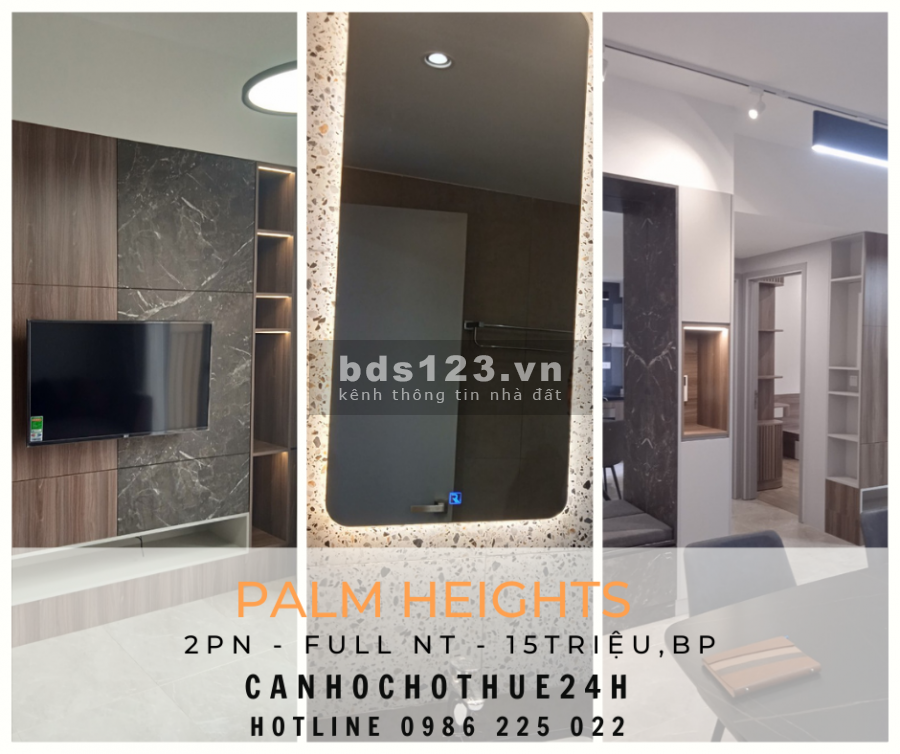Các căn hộ cho thuê nổi bật tại chung cư PALM HEIGHTS Q2 và thông tin giỏ hàng mới nhất.
