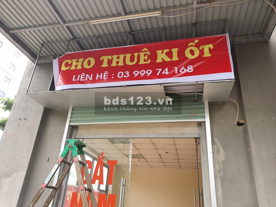 BÁN / CHO THUÊ NHÀ CC GÓC TẦNG TRỆT KĐT KIẾN HƯNG, VỪA Ở VỪA KINH DOANH