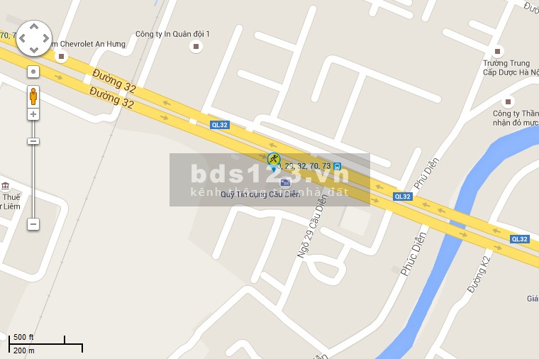 BÁN ĐẤT MẶT PHỐ CẦU DIỄN 350M MT 13M GIÁ 24TỶ5 LH 0978439490