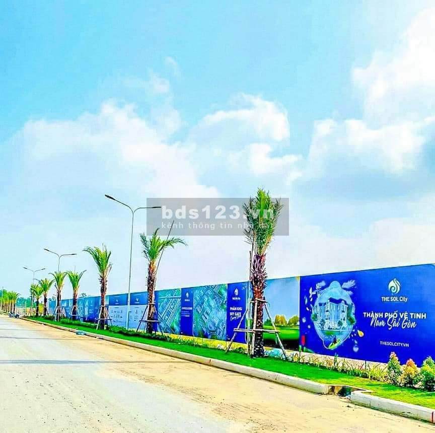 Booking chính thức đợt dự án The Sol City, vị trí ngay chợ Hưng Long Bình Chánh, Gía Chủ đầu tư