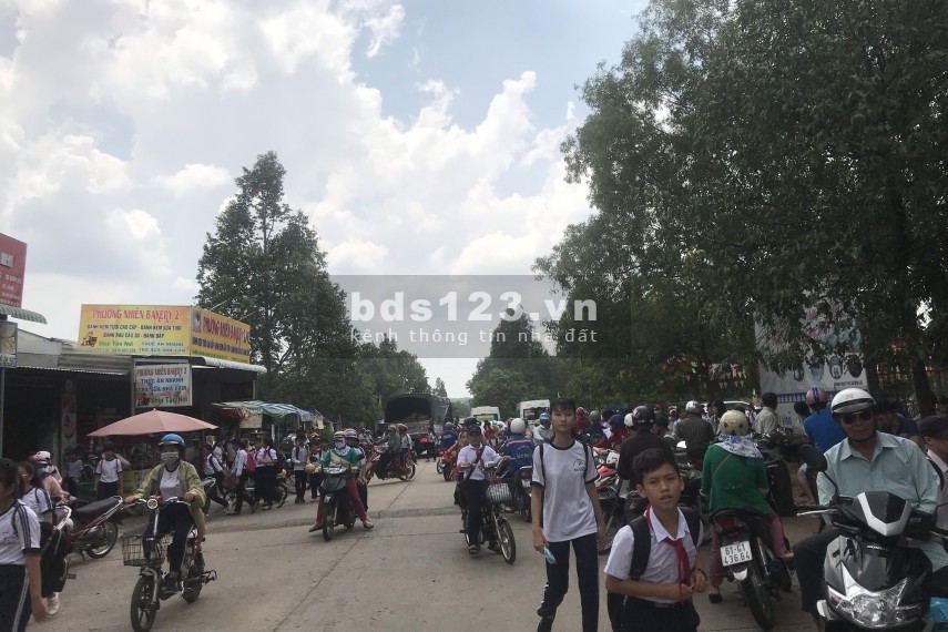 Chủ bán trực tiếp ko qua MG 420m2 đất thổ cư mặt tiền trong KCN_TD1, dân cư tiện ở kinh doanh ngay