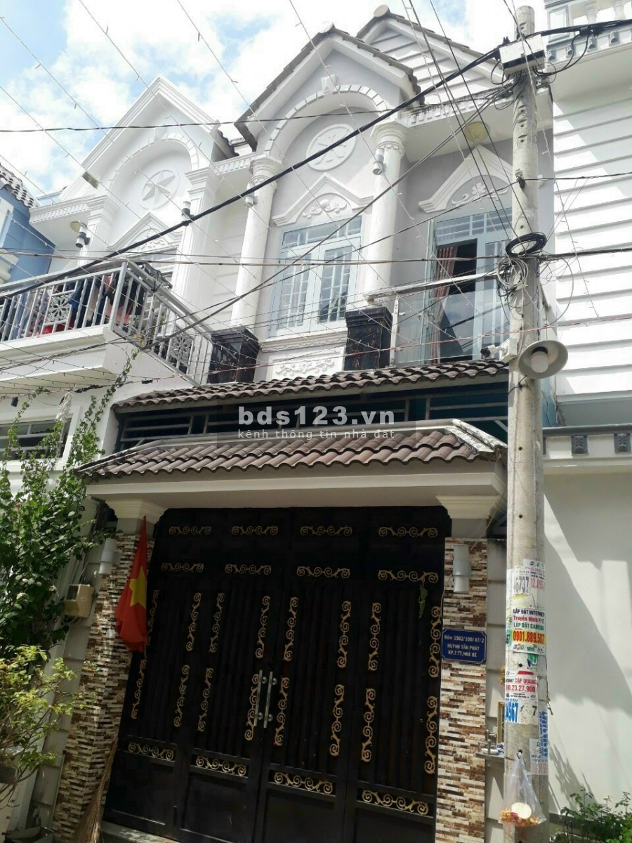 Nhà đẹp, Giá rẻ, Huỳnh Tấn Phát, Nhà Bè, Giá 3.35 tỷ +84.943211439 Ms Hải