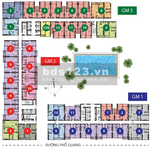 Bán gấp căn hộ Golden Mansion giá chỉ 4.08 tỷ/ 75/2PN để lại toàn bộ nội thất,LH 0902.751568
