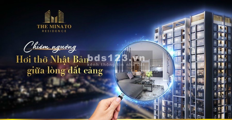Bán ngay căn cao cấp đầu tiên tại Hải Phòng giá siêu hấp dẫn chung cư The Minato Residence