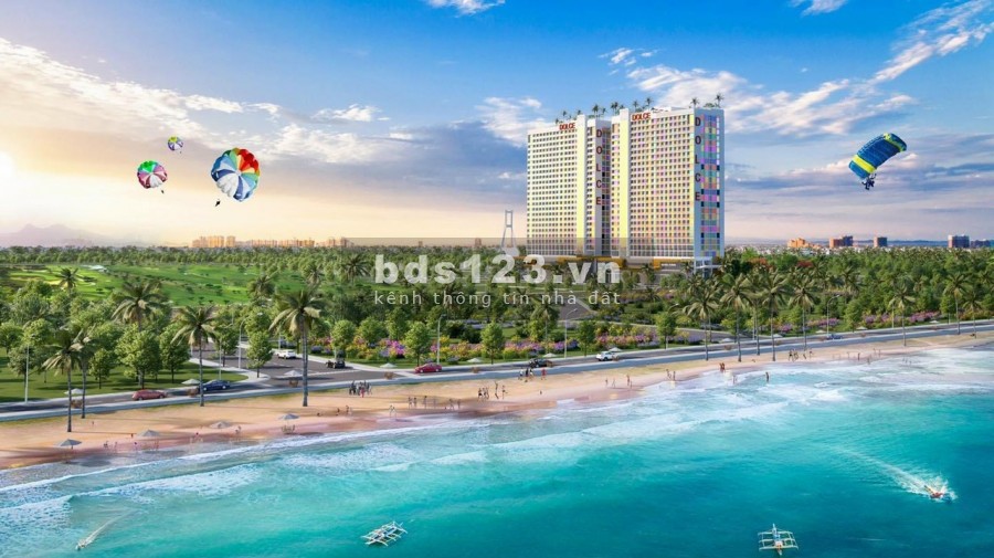 Shophouse thương mại cao cấp duy nhất mặt biển du lịch Bảo Ninh, sân golf, giá chỉ từ 1,5t/căn