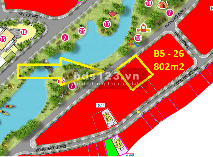CHÍNH CHỦ BÁN BIỆT THỰ XANH VILLAS 810M2, MẶT SUỐI VIEW CÔNG VIÊN, THIẾT KẾ HIỆN ĐẠI GIÁ SIÊU RẺ