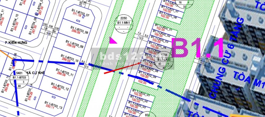 Chính Chủ Cần bán ô Đất Nền B1.2 - LK02 - Ô số 7 Thanh Hà Giá Rẻ