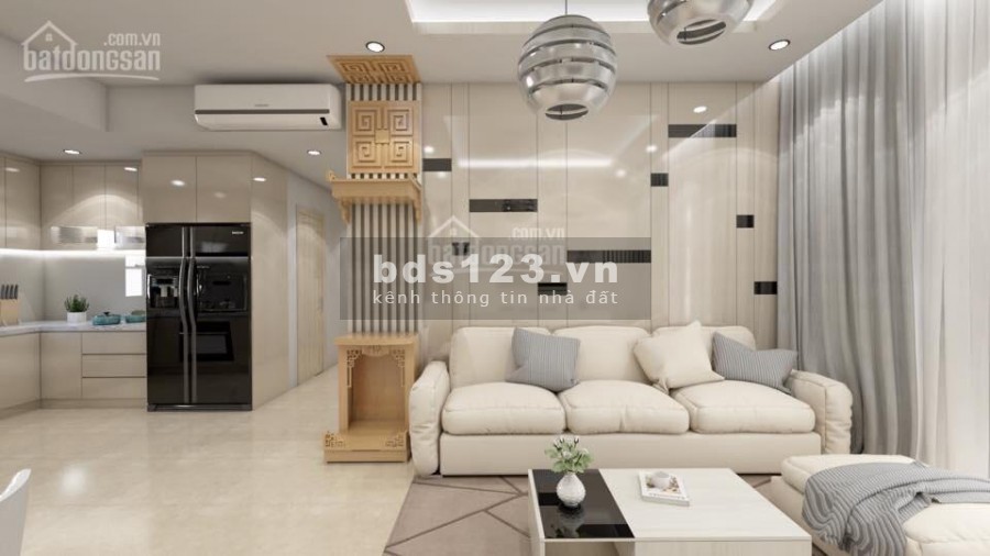 Có căn hộ tầng cao cần cho thuê 75m2, cc Terra Royal, 2 PN, đủ nội thất giá 13 triệu/tháng