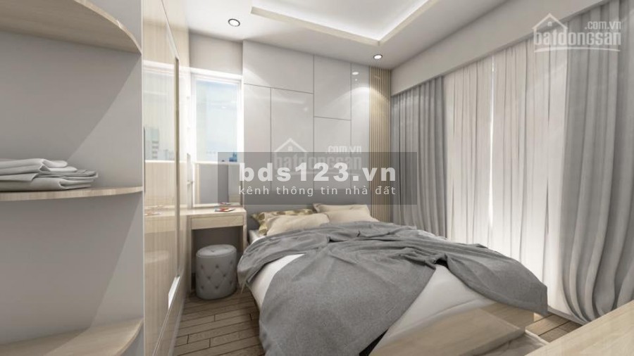 Có căn hộ tầng cao cần cho thuê 75m2, cc Terra Royal, 2 PN, đủ nội thất giá 13 triệu/tháng