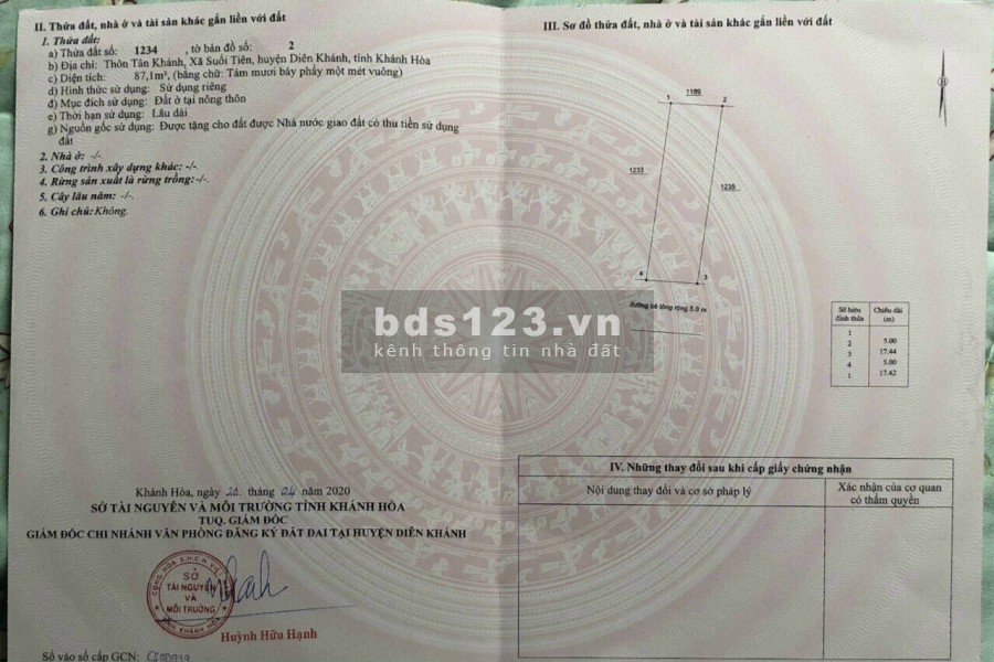 Đất nền sổ đỏ Liền kề Làng Biệt Thự Suối Tiên