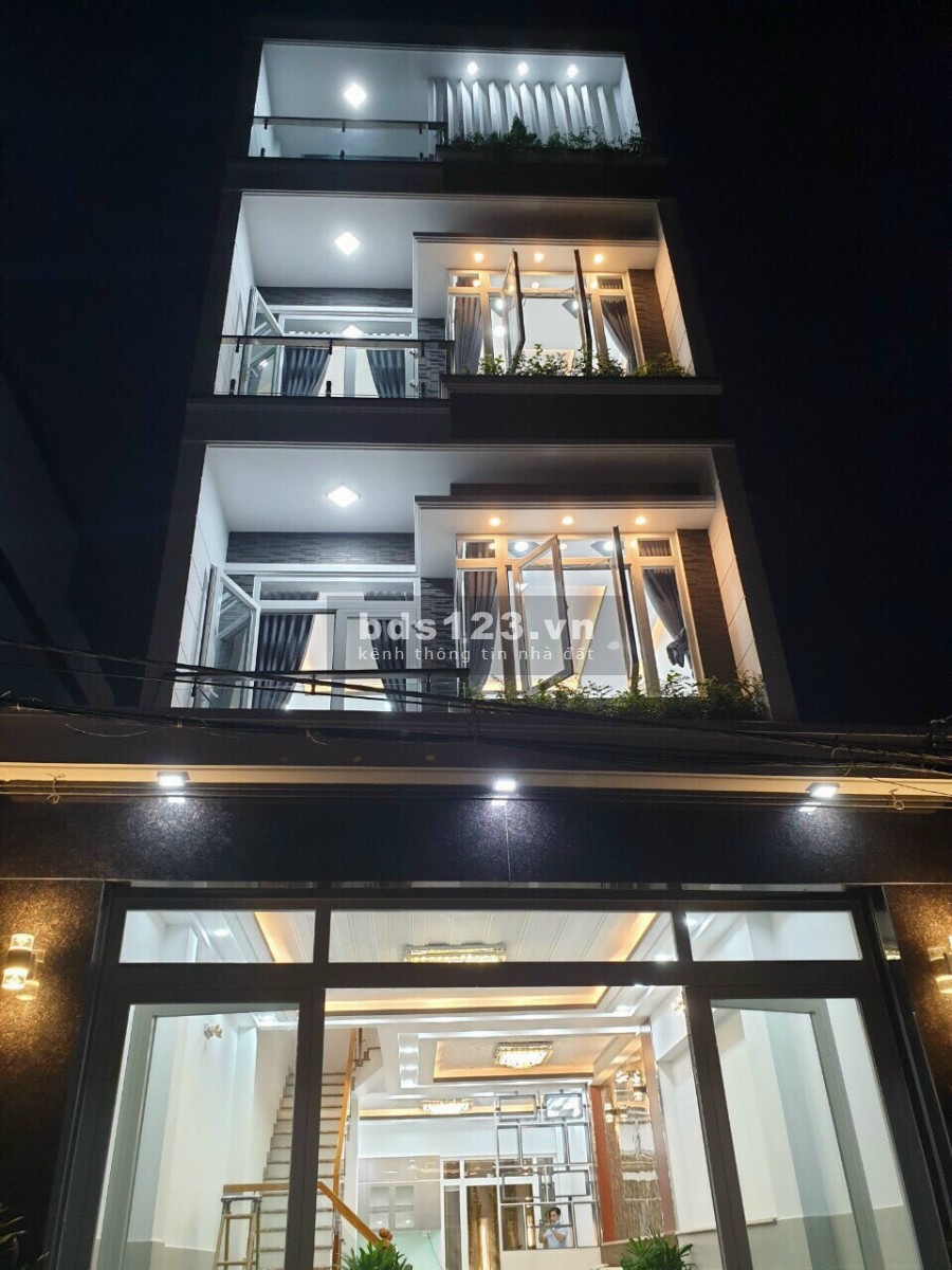 Nhà phố 3 lầu (5x20) hẻm xe hơi 7m Huỳnh Tấn Phát,Nhà Bè giá…