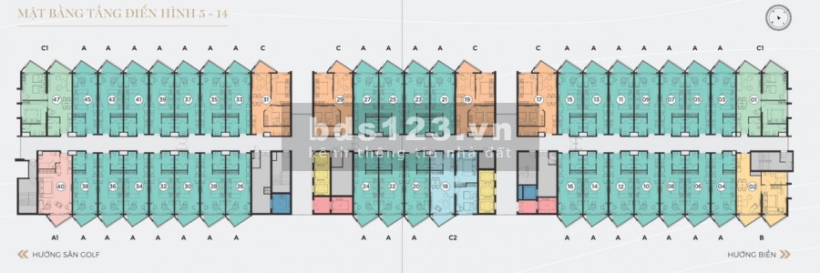 The Maris cách biển 100m, CK lên đến 8%, LH 0945821338