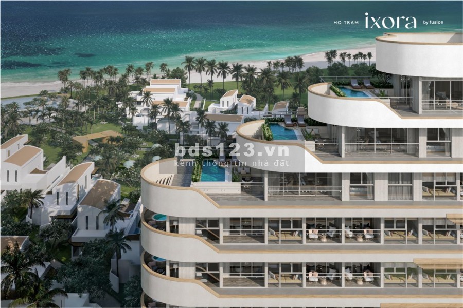 Bán căn hộ view biển IXORA Hồ Tràm BY FUSION, có hồ bơi riêng, CK 2,5%, có cam kết LN