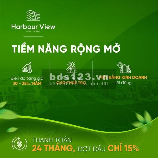 Nhận BOOKING lấy nền đẹp dự án Hiệp Phước HARBOUR VIEW