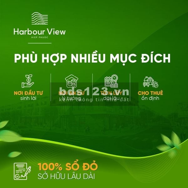 Nhận BOOKING lấy nền đẹp dự án Hiệp Phước HARBOUR VIEW