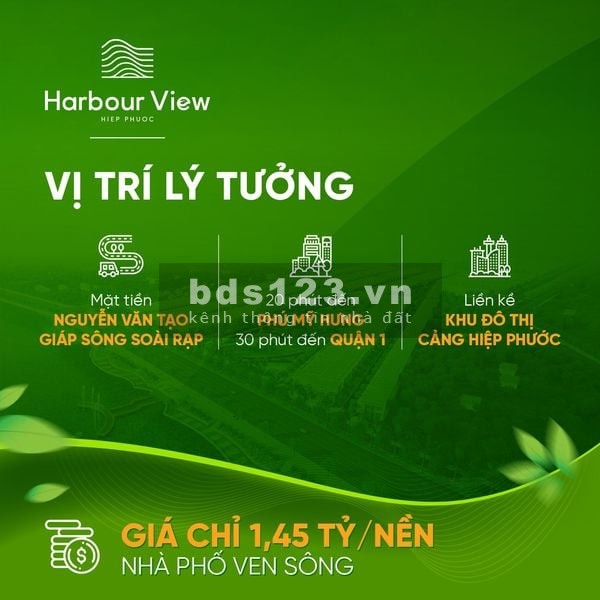 Nhận BOOKING lấy nền đẹp dự án Hiệp Phước HARBOUR VIEW