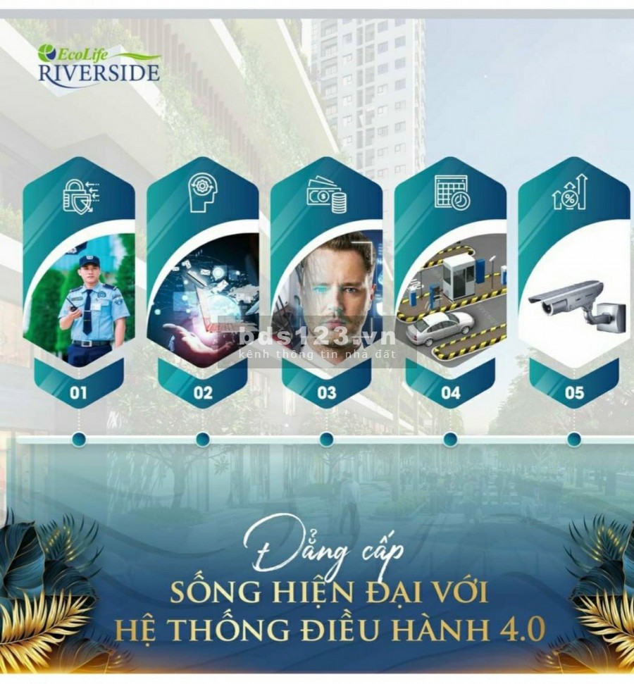 Mua chung cư chỉ với 300 triệu nhưng được miễn lãi 18 tháng chỉ có ở Ecolife Reverside Quy Nhơn
