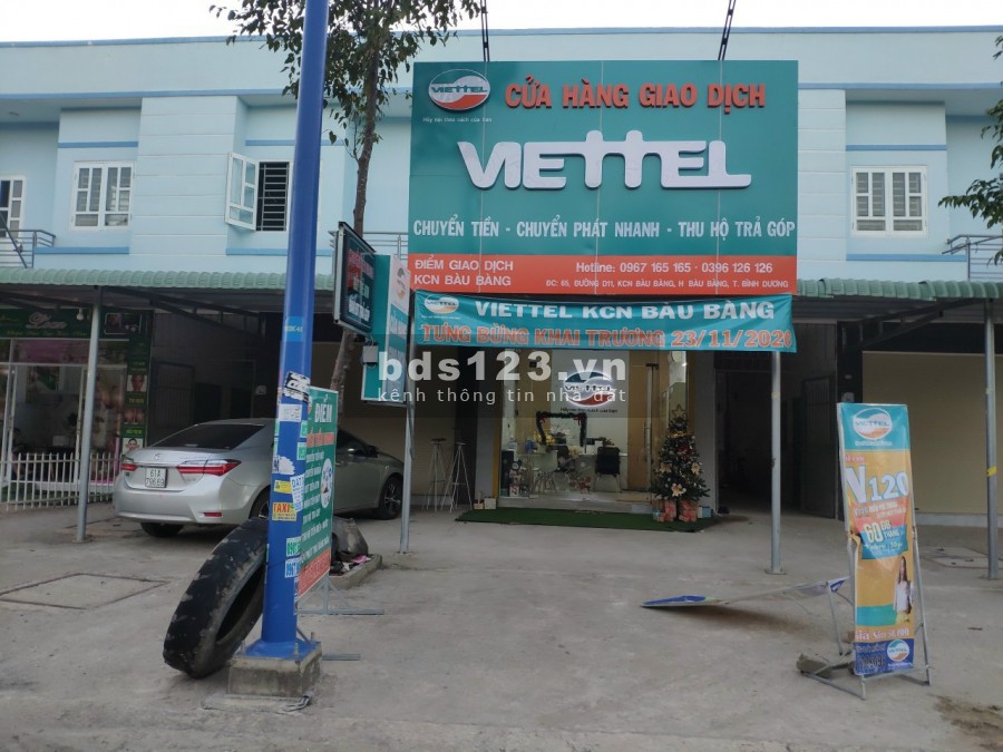 Chỉ hơn 800 đã được khai thác dãy trọ của tập đoàn BECAMEX BÀU BÀNG
